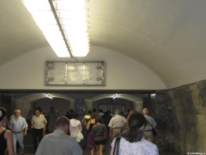Переход на станцию "Марксистская"